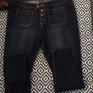 Gap jeans leggings size 14 dark blue